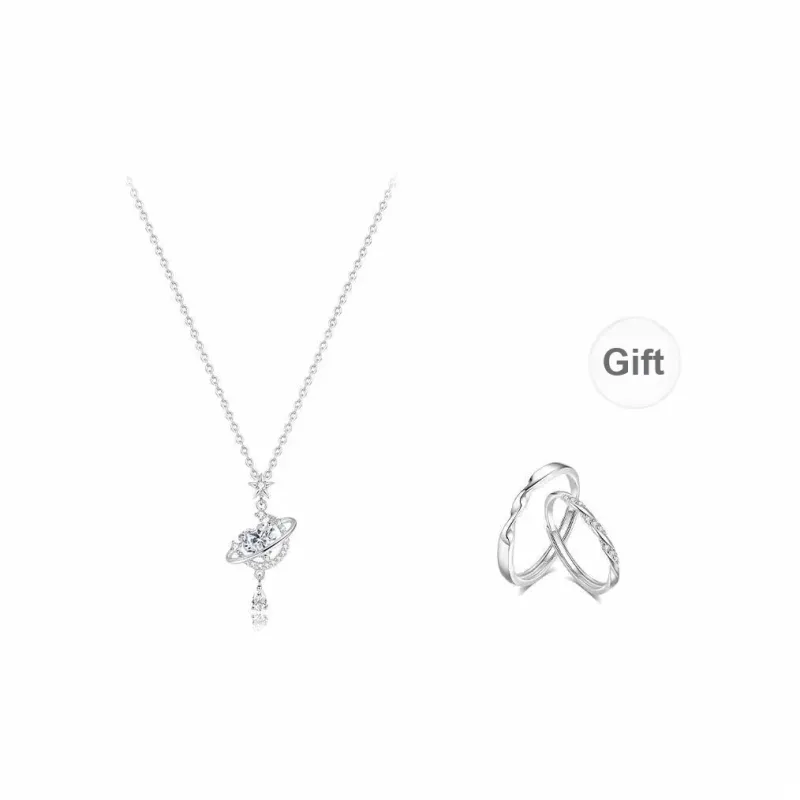 LUCA Sterling Silver Necklaces Unisex-0