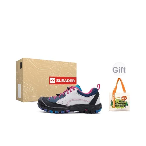 SLEADER Earth Series Амортизаторы Slip-resistant Дышащие Низкие Топы Альпинистские и туристические ботинки Женские Энергичный синий