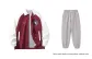 Burgundy Top+Casual Pants