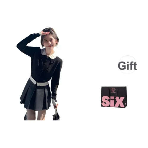 CTRTRC Черный Женский Трикотаж