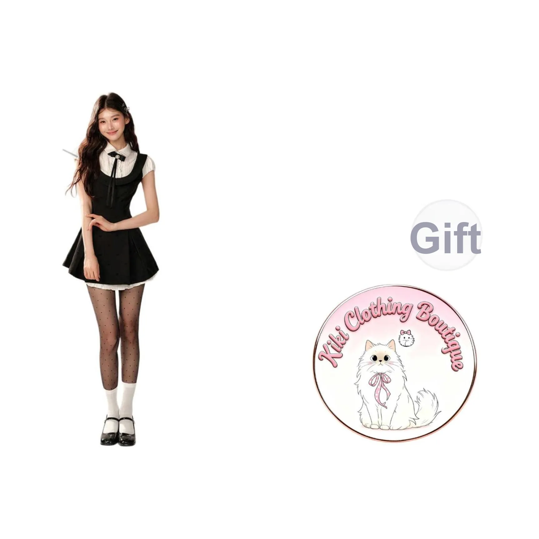 Kiki Clothing Boutique Короткое платье с короткими рукавами женское