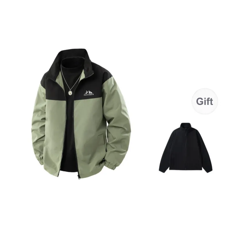Feiyue Waterproof, Windproof, Thermal, Water Repellent, Moisture Wicking Windbreaker Jacket Unisex-24
