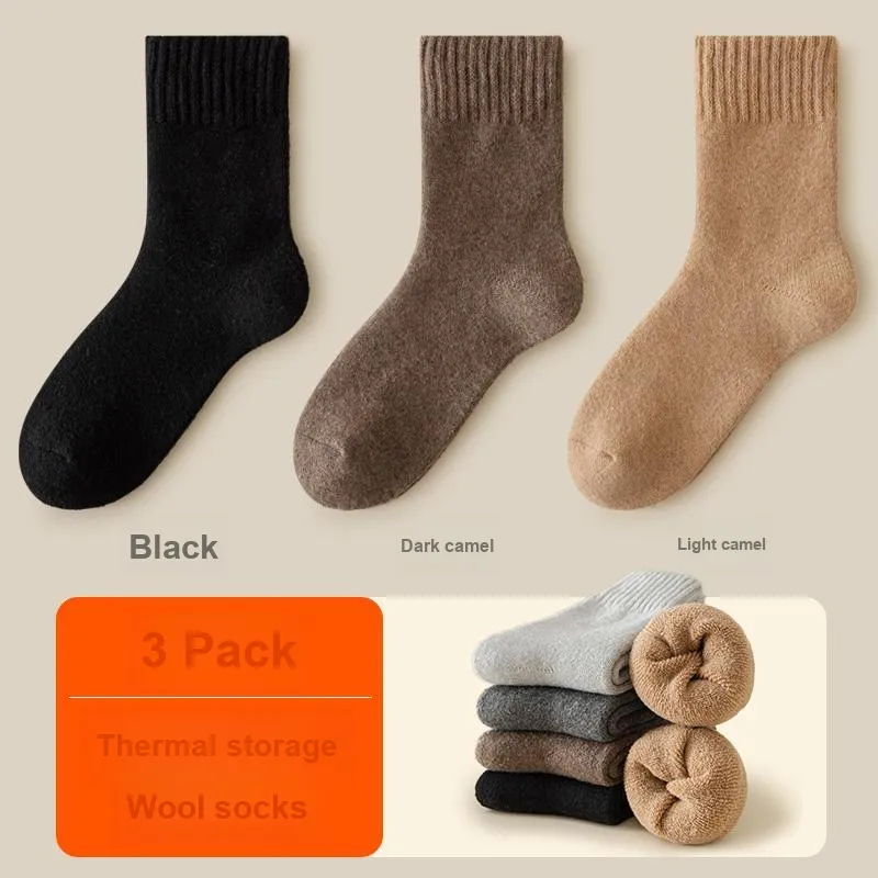 H YXIANG Mid Calf Socks Men's Combo Set-5
