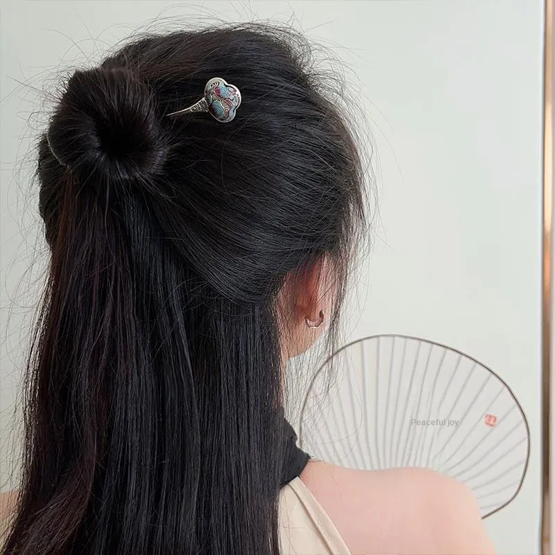 DAN DREAM S925 Silver Hairpins Women's-3