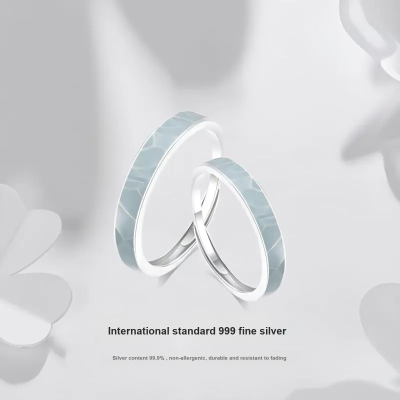 JUICY GRAPE S999 Fine Silver Rings Unisex-2