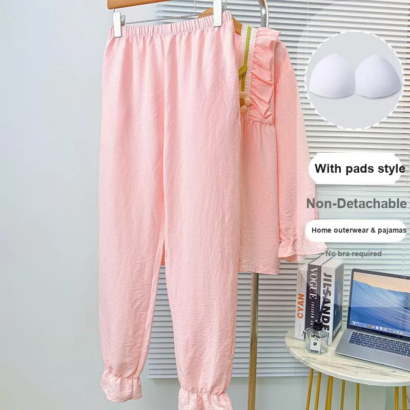 Sleeping Beauty Pajama Set Women's Pink-5