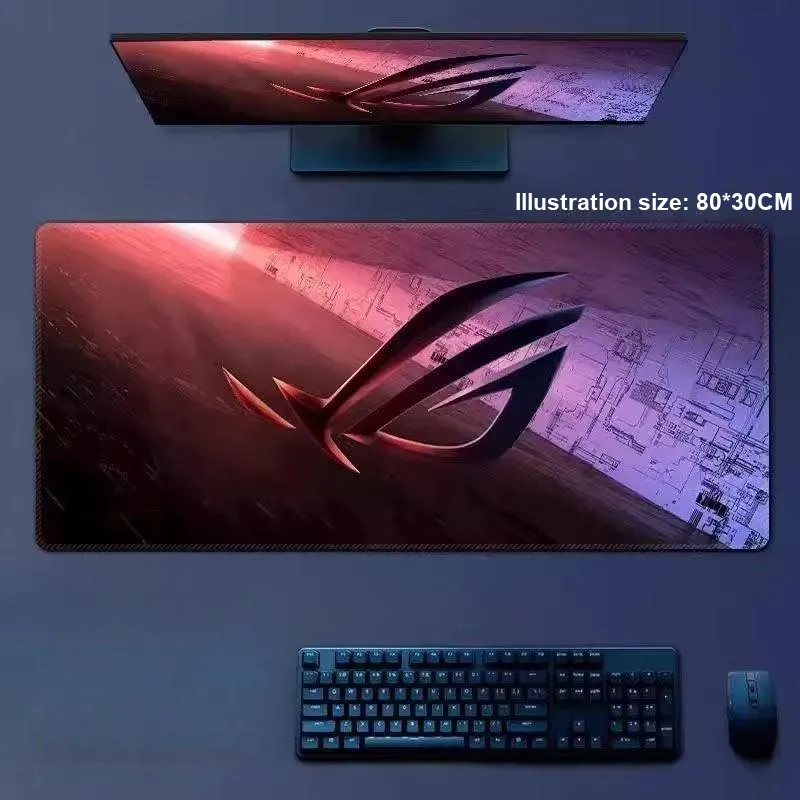 Rindu Ins Cartoon Trendy And Cool Esports Computer Table Mats For Office Desks The Eye Of The Homeless Mouse Pads-3