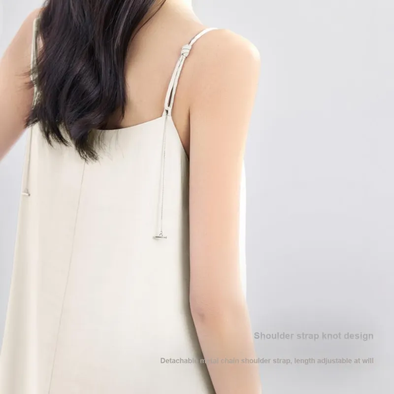 IHIMI Slip Dress Women's Almond Sand-2