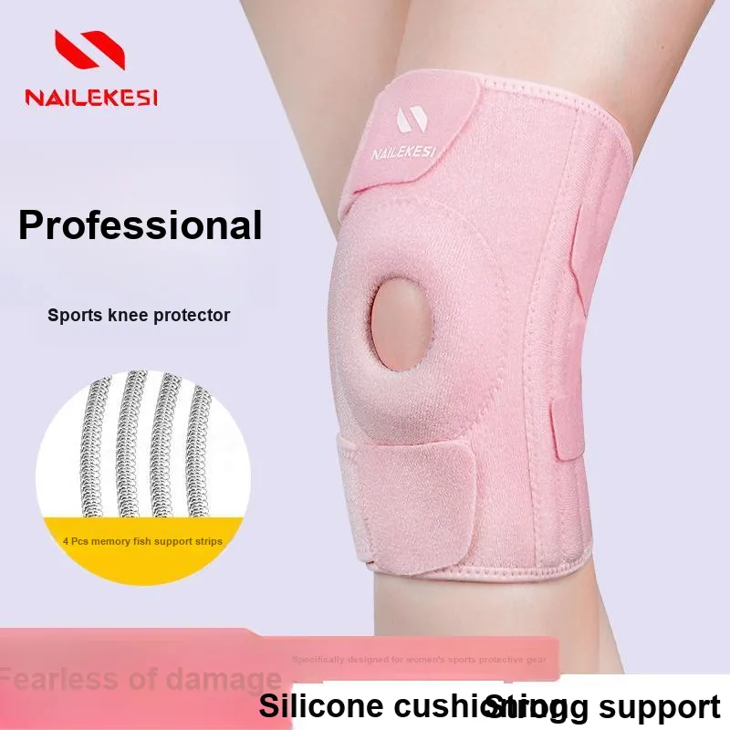 NAILEKESI Mountaineering Running Badminton Unisex Polyester Knee Pads-30