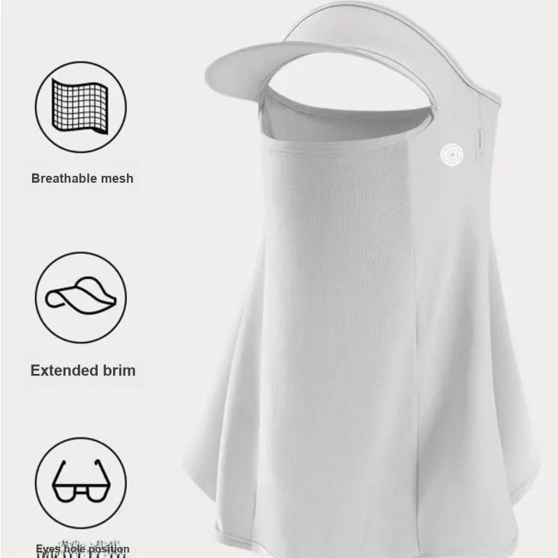 MOREMERRY Polyester Sun Protection Masks Unisex-1