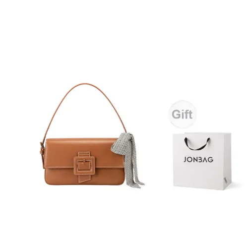 JONBAG Shoulder Bags Caramel Brown