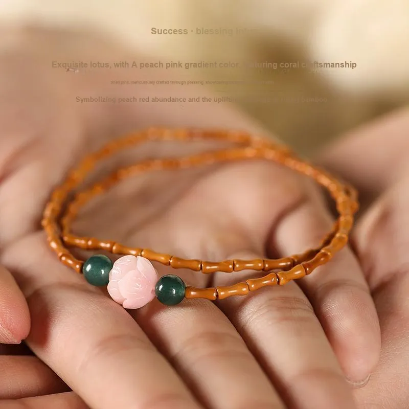 Ryukyu Olive Pit Bracelets Unisex-6