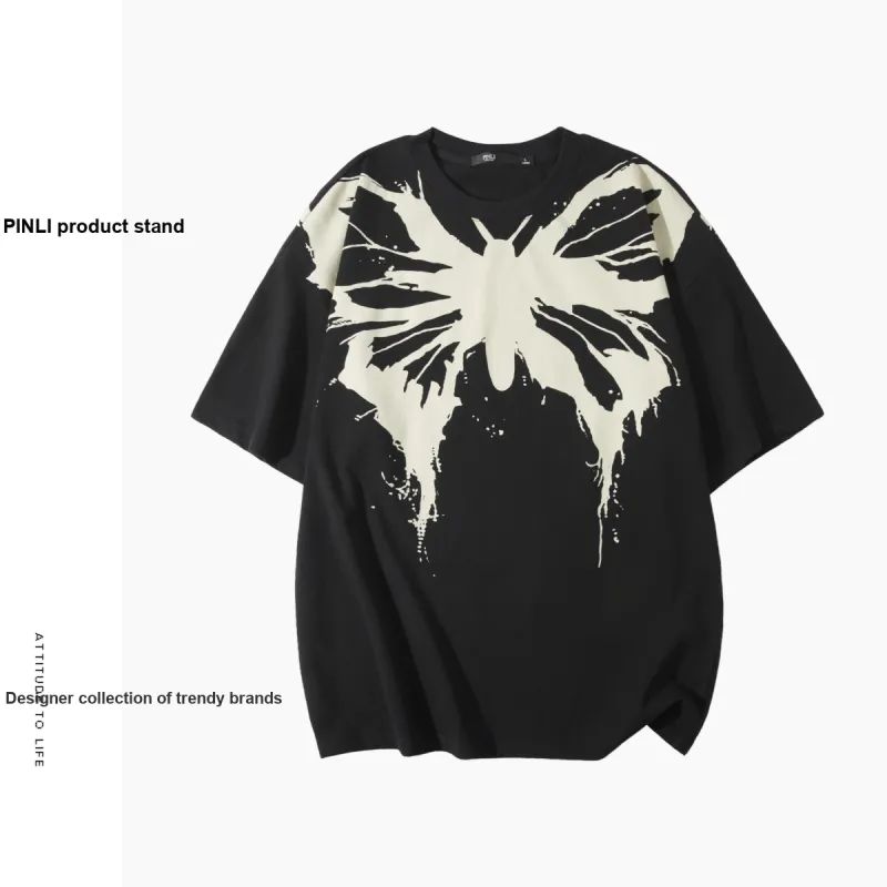 Pin Li T Shirts Men Black-2