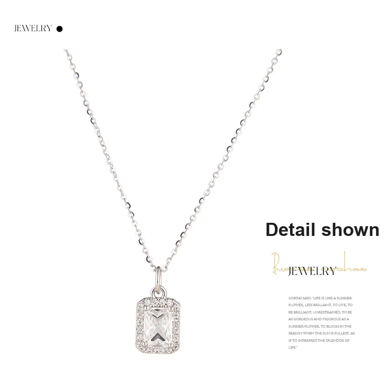 SYAY S925 Silver Necklaces Unisex-3