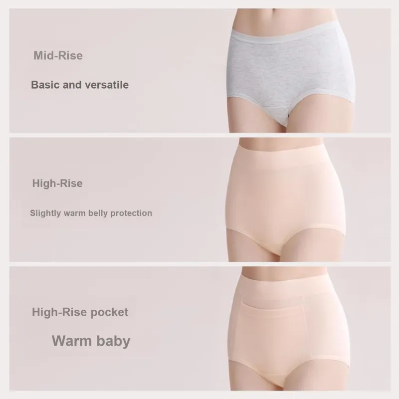 Red Bean Underpants Women's Shopping Bag 3 Pack-3