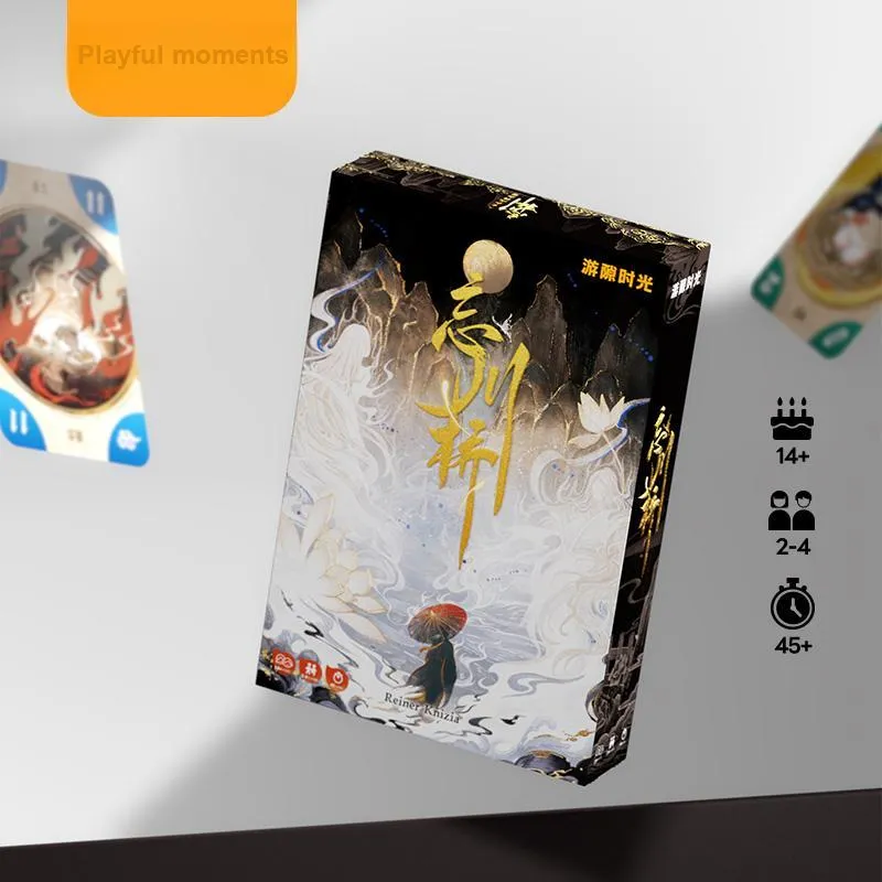 YOUXISHIGUANG Wangchuan Bridge, Card Multiplayer Competition, Casual Party Card Building Team Board Games-1