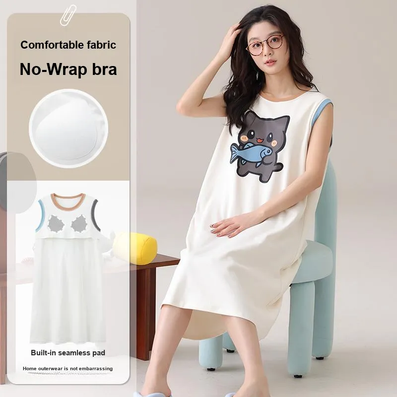 Pretty lady Women's Nightgowns-1
