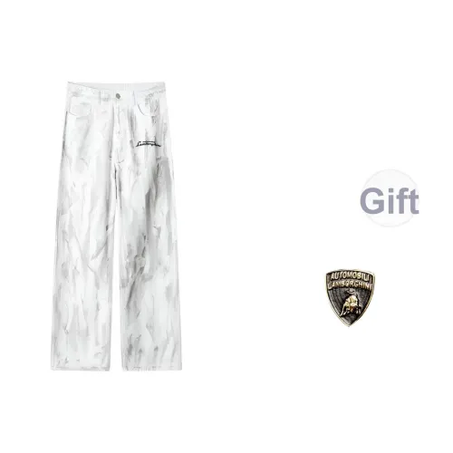 AUTOMOBILI LAMBORGHINI Джинсы Унисекс