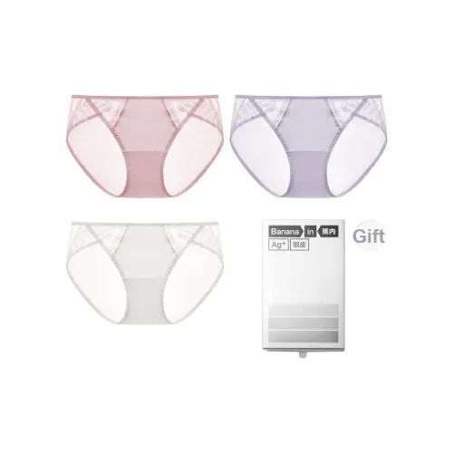 Bananain Женское нижнее белье коробка 3 упаковки