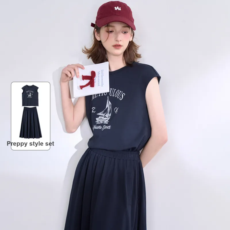 WESTLINK Two Piece Skirt Sets Women's-2