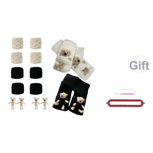 Cute Chip Теплый Медвежонок Шарф Плетеный Материал Набор DIY Игрушки