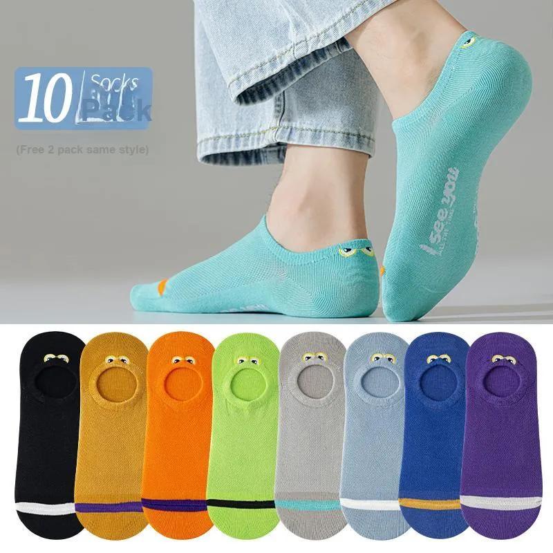 Cotton Gene No Show Socks Men's Combo Set-22