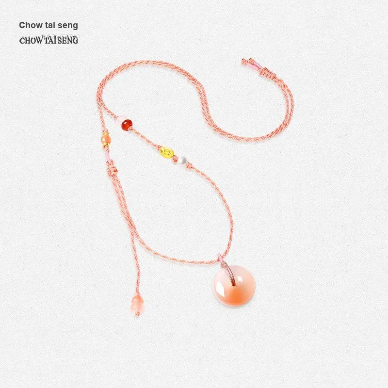 CHOW TAI SENG Agate Necklaces Women's-4