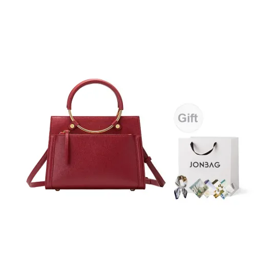 JONBAG Handbags Deep Red