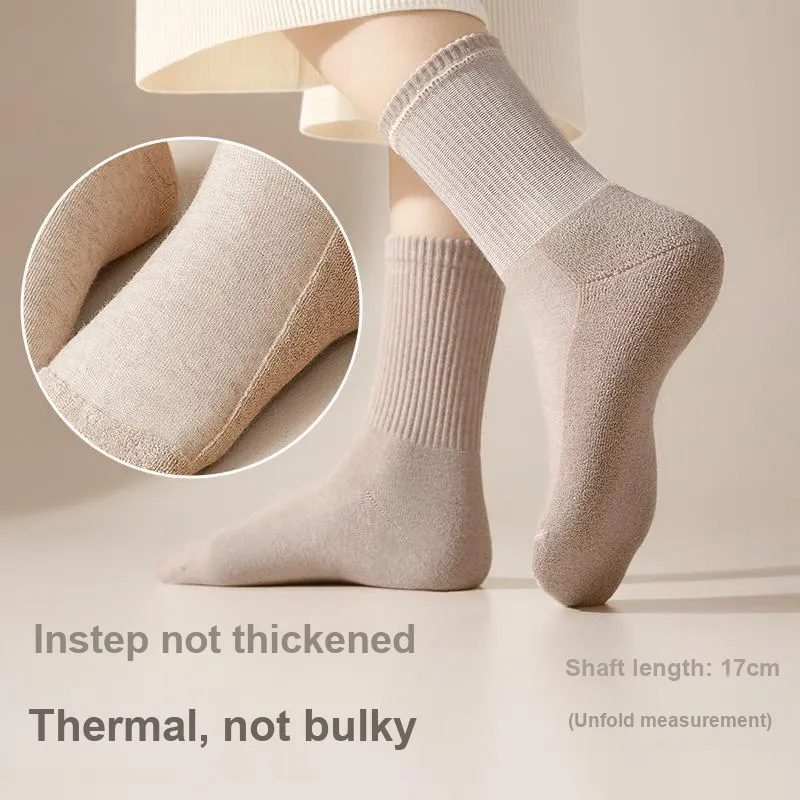 B&C.Room Mid Calf Socks Women's 5 Pack-23