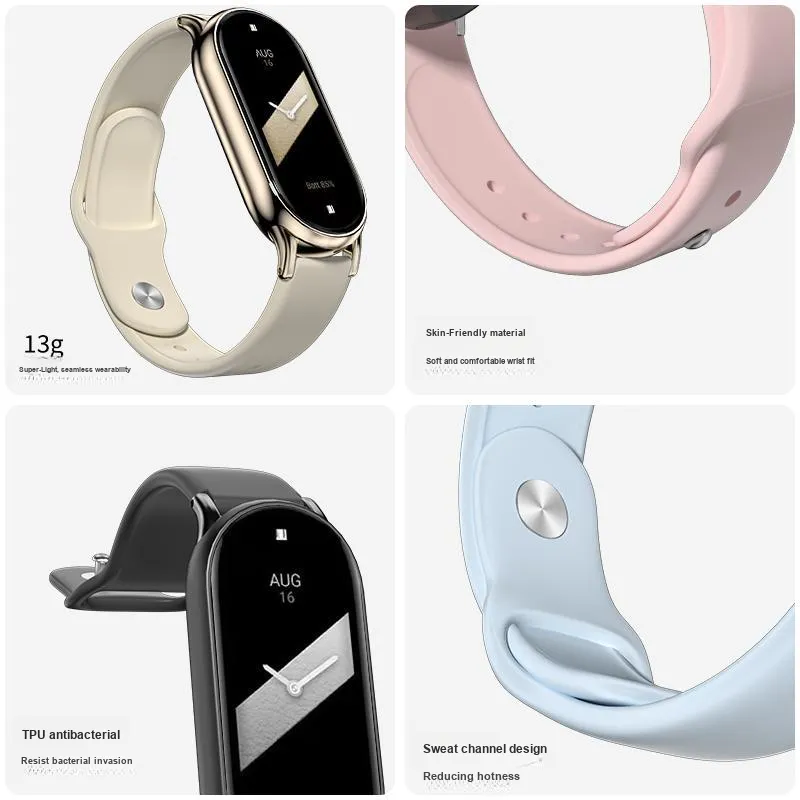 CHUANGYIDA Xiaomi Compatibility Watch Band 135~190mm Silicone Material-1