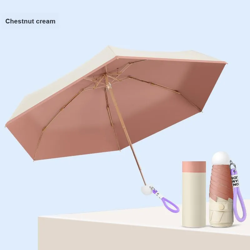 Imono Portable Foldable Sun And Rain Dual Use Umbrella-13