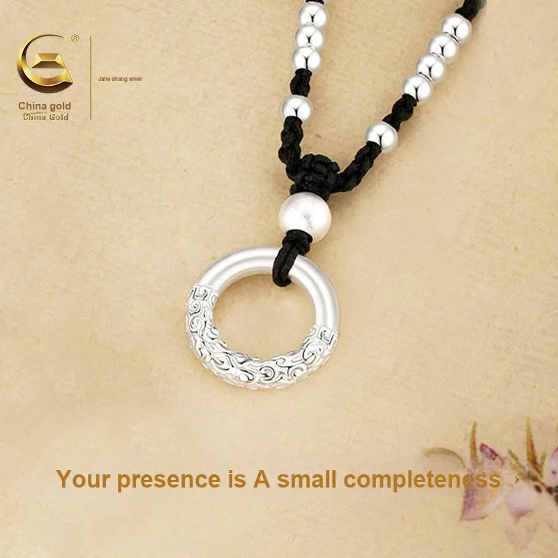 ZSY Sterling Silver Necklaces Unisex-2