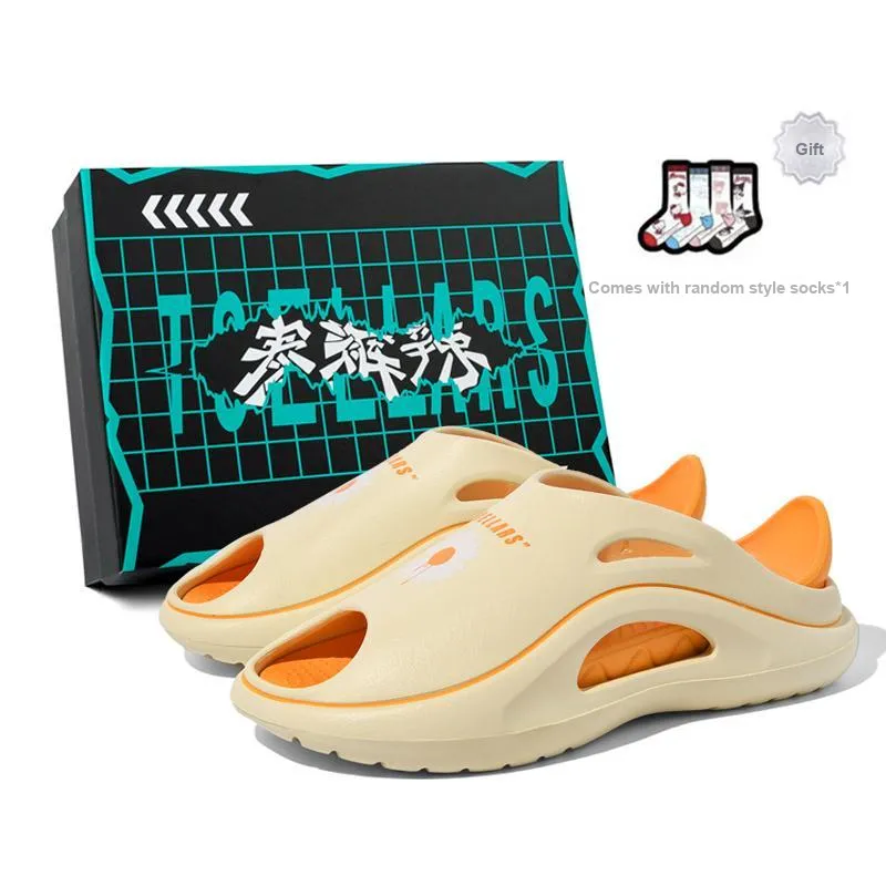 TCELLARS Graffiti Quiet Slip Resistant Odor Resistant Abrasion Resistant Quick Dry Antibacterial Slide Slippers Unisex-0