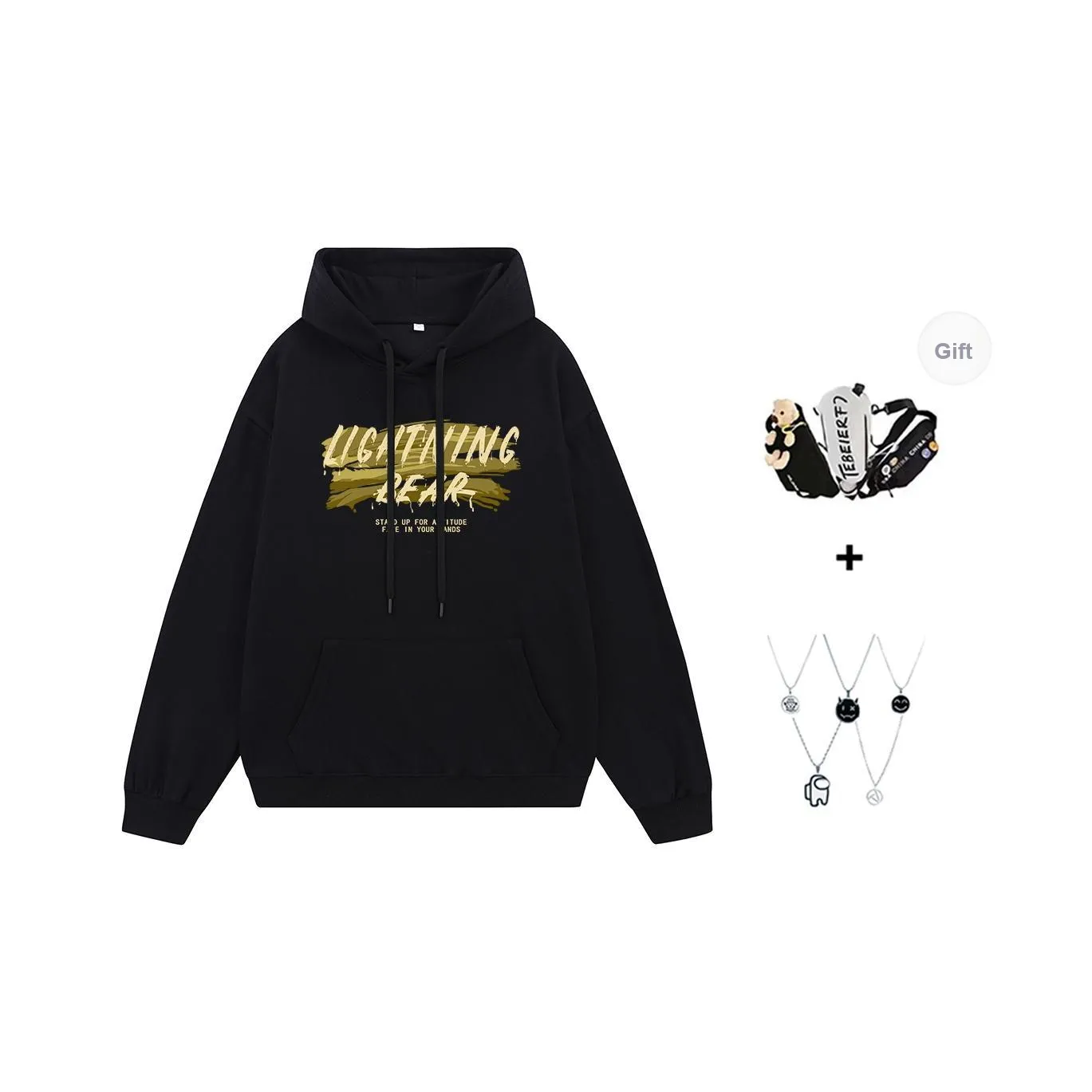 LIGHTNING BEAR Толстовка Унисекс