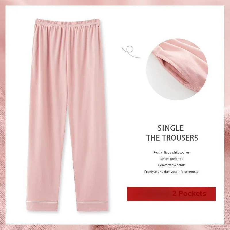 MADALLO Pajama Pants Women's Light Pink-1
