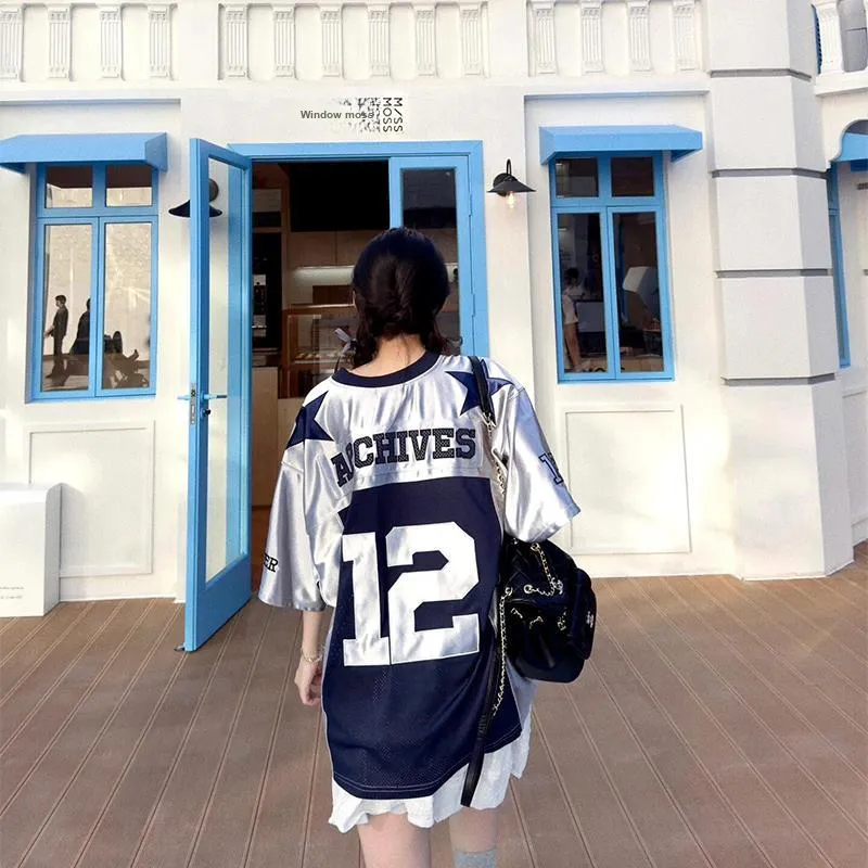 TESTUNG T Shirts Unisex Navy Blue-4