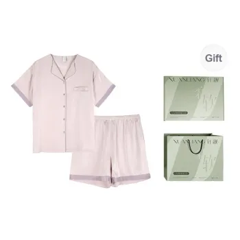 Xuan Liang Pajama Set Women's Gift Box Set Cameo Brown