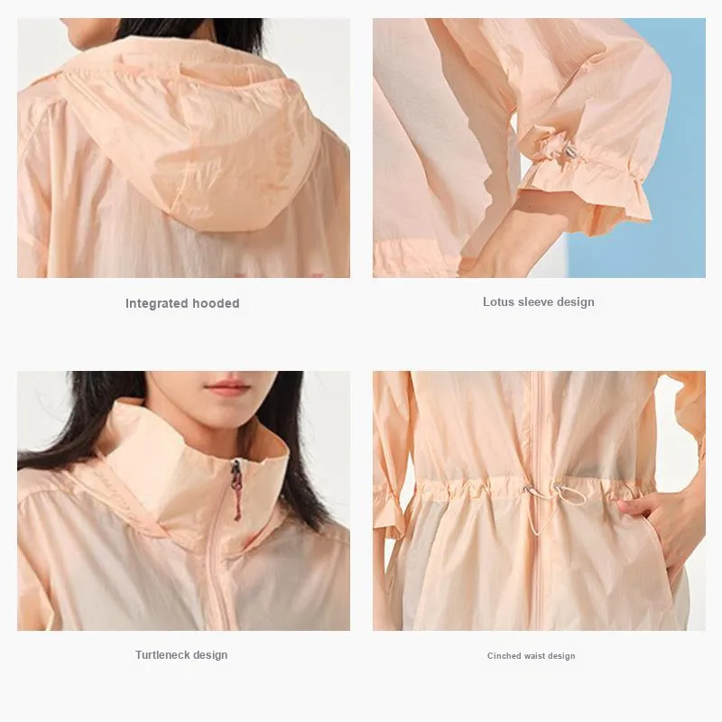 Columbia Breathable UV Protection Sun Protection Clothing Women's Orange-2