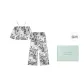[Gift Box Set]Camisole off-Shoulder Boat-Neck Nandu Clothing Set