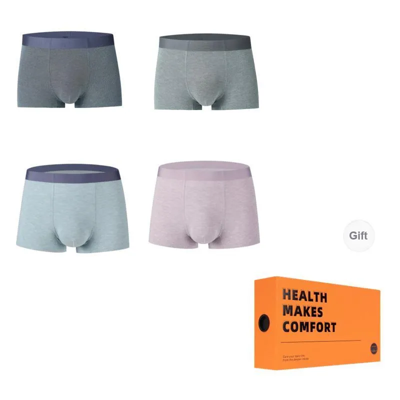 Vine Color Underpants Men's 4 Pack-2