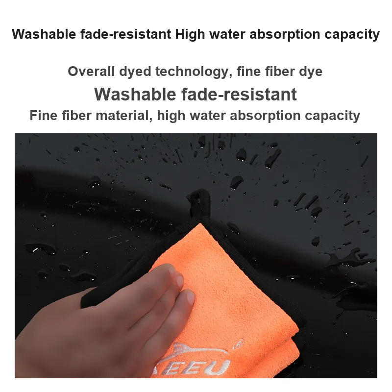 Guest Friends Fishing Towel Fishing Fine Fiber Coral Fleece-1