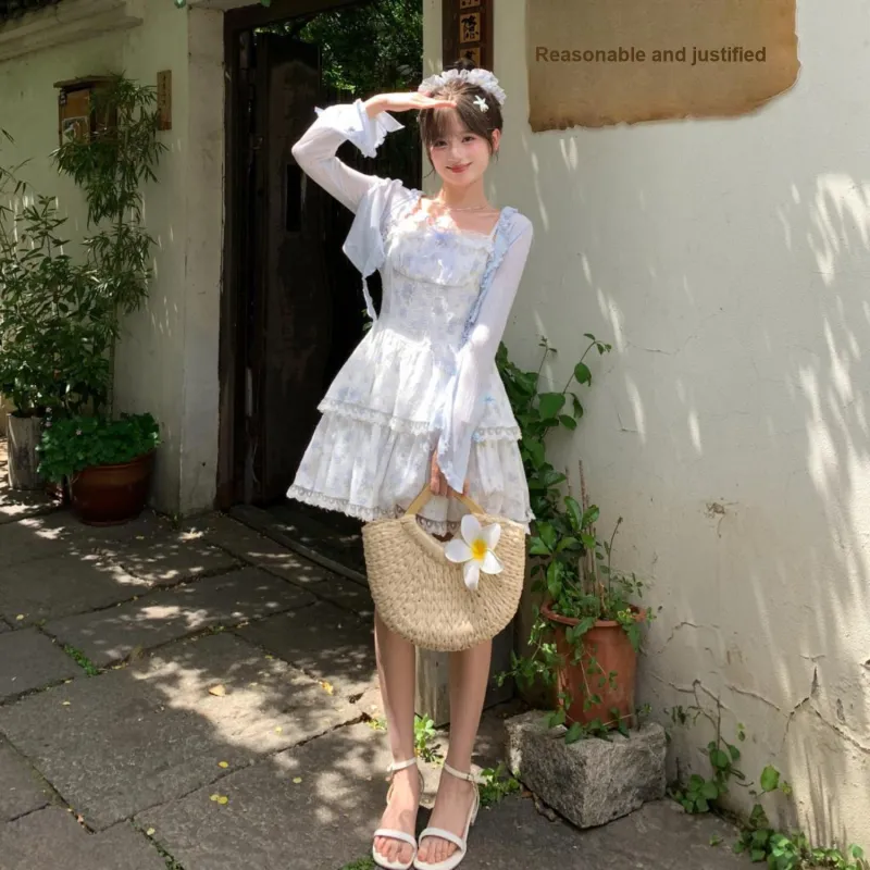 SNBL Two Piece Skirt Sets Women's-7
