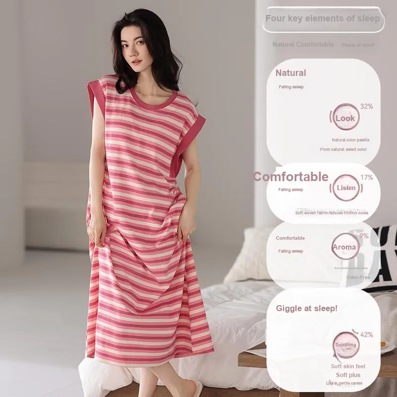 MADALLO Women's Nightgowns-2