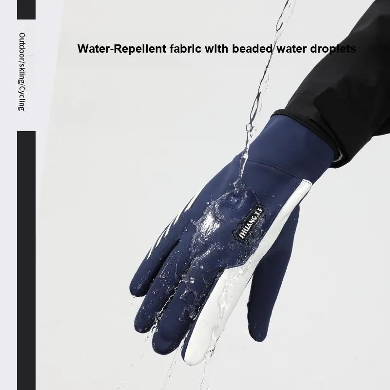 NANJIREN Thickened Warm Gloves Men's-8