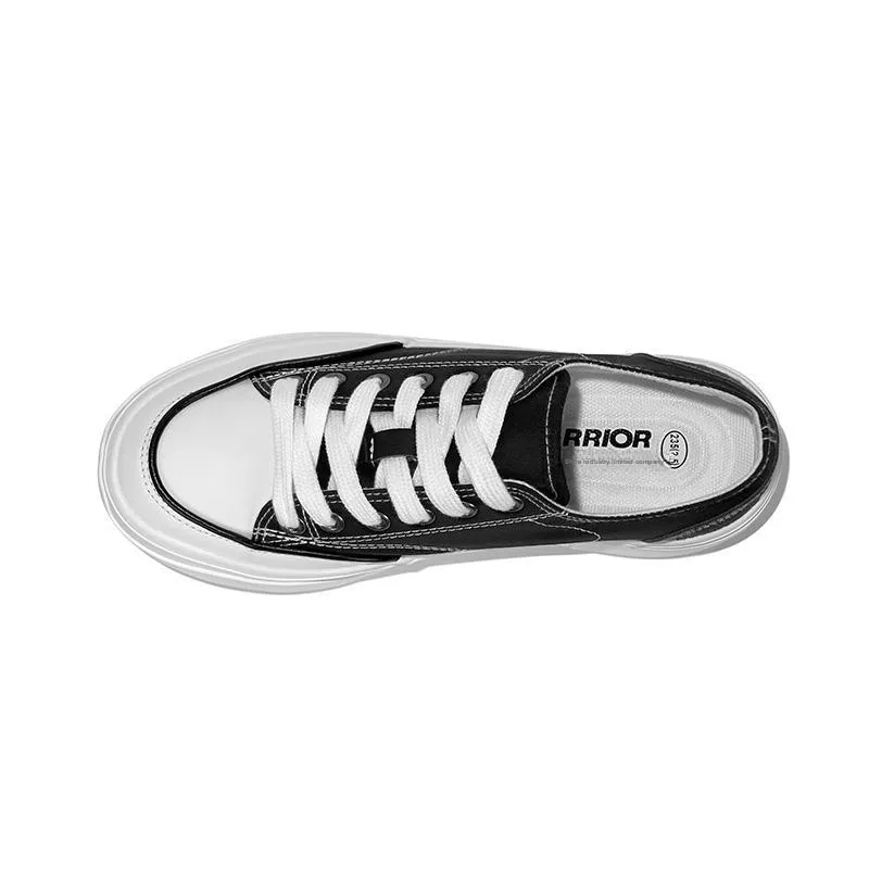 Warrior Anti Slip Wear Resistant Low Top Canvas Shoes Unisex-1