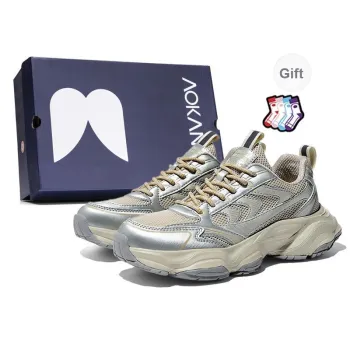 AOKANG Height Increasing Wear-Resistant Breathable Slip-Resistant Low-Top Chunky Sneakers Men's
