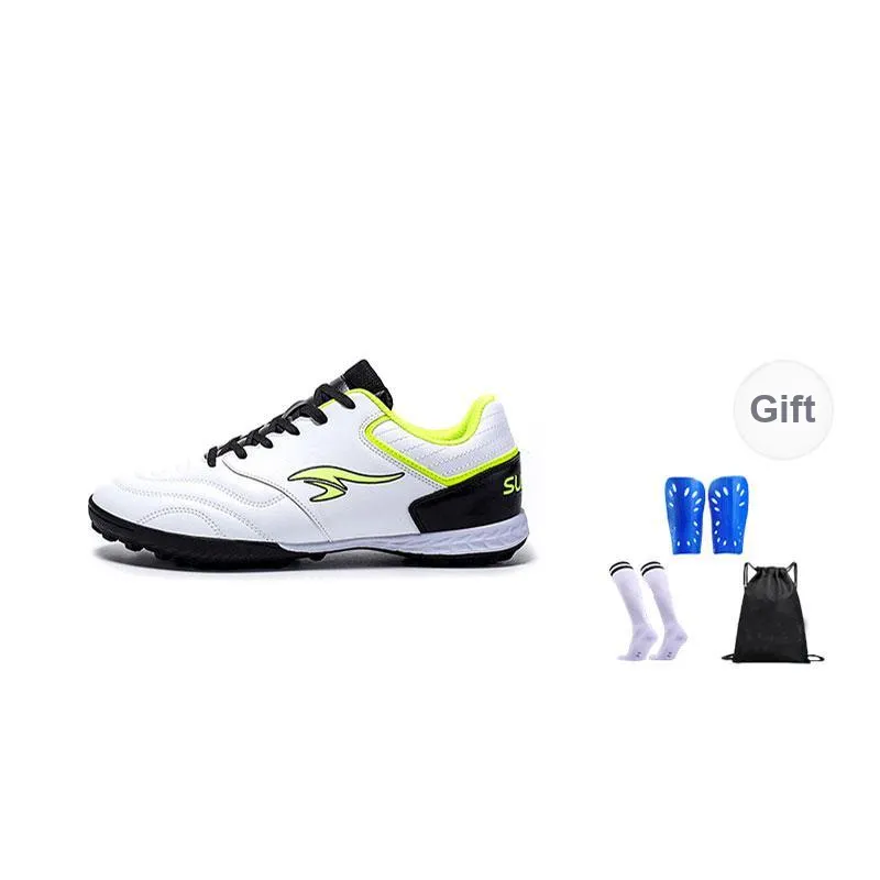 SUNAIS Soccer Shoes Unisex Low Top Black/Yellow-0