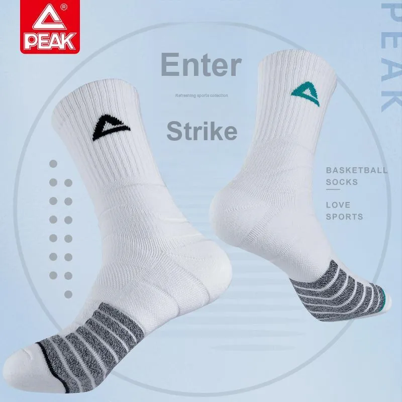 PEAK Basketball Socks Unisex 1 Pack-7