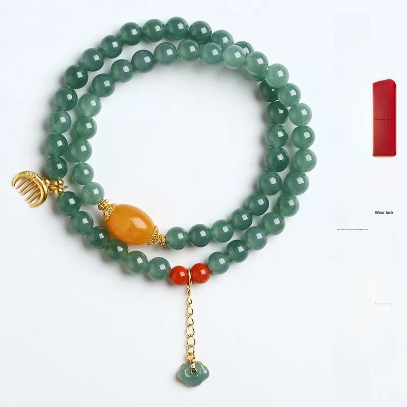 Phoenisess Glutinous Jade Jadeite Bracelets Women's-1