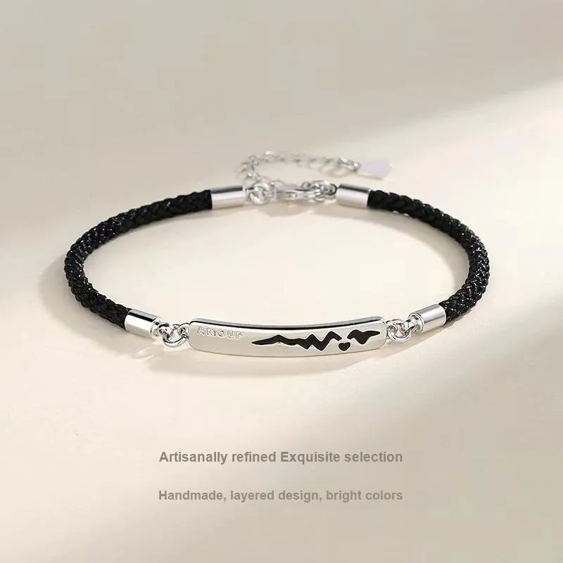 JESCAKOO Silver Bracelets Unisex-3